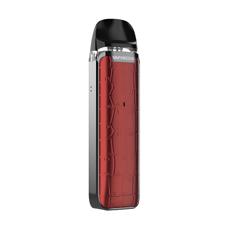 Vaporesso Luxe Q Pod Kit in Brown – sleek and pocket-friendly vape device featuring a built-in 1000mAh battery, draw-activated firing, and SSS leak-resistant pods for a smooth and mess-free vaping experience.