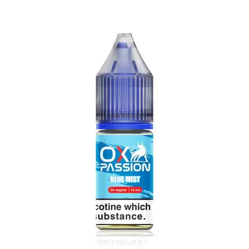 10x Blue Mist OXVA Ox Passion Nic Salt 10ML E-Liquid