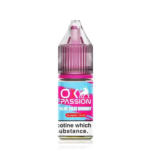10x Blue Razz Gummy OXVA Ox Passion Nic Salt 10ML E-Liquid