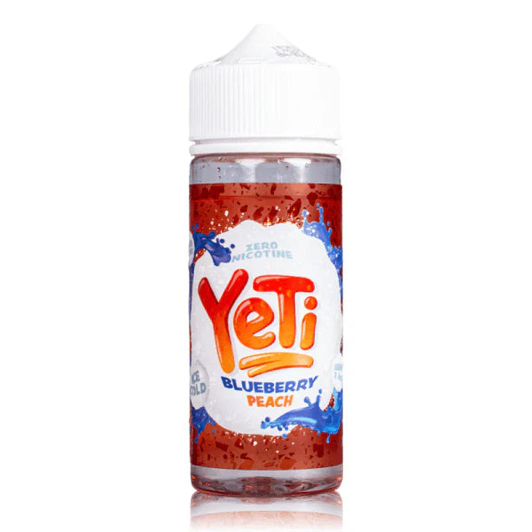 Blueberry Peach YETI 100ML E-Liquid - Fruity Ice Cold Series 70VG/30PG 0mg/ml