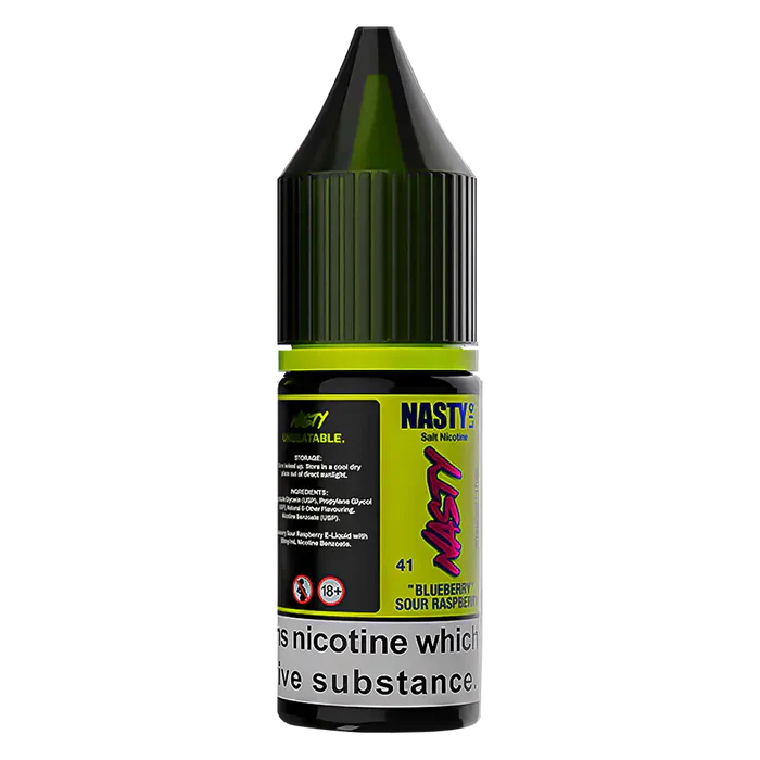 Nasty Liq Blueberry Sour Raspberry Nic Salt Vape Juice