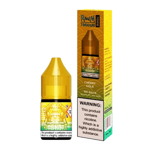 Cherry Cola R&M Nic Salt E Liquid 10ml - 10mg/20mg