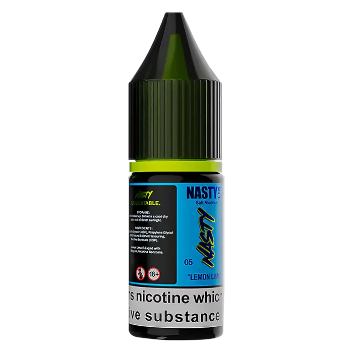 Nasty Liq Lemon Lime Nic Salt Vape Juice