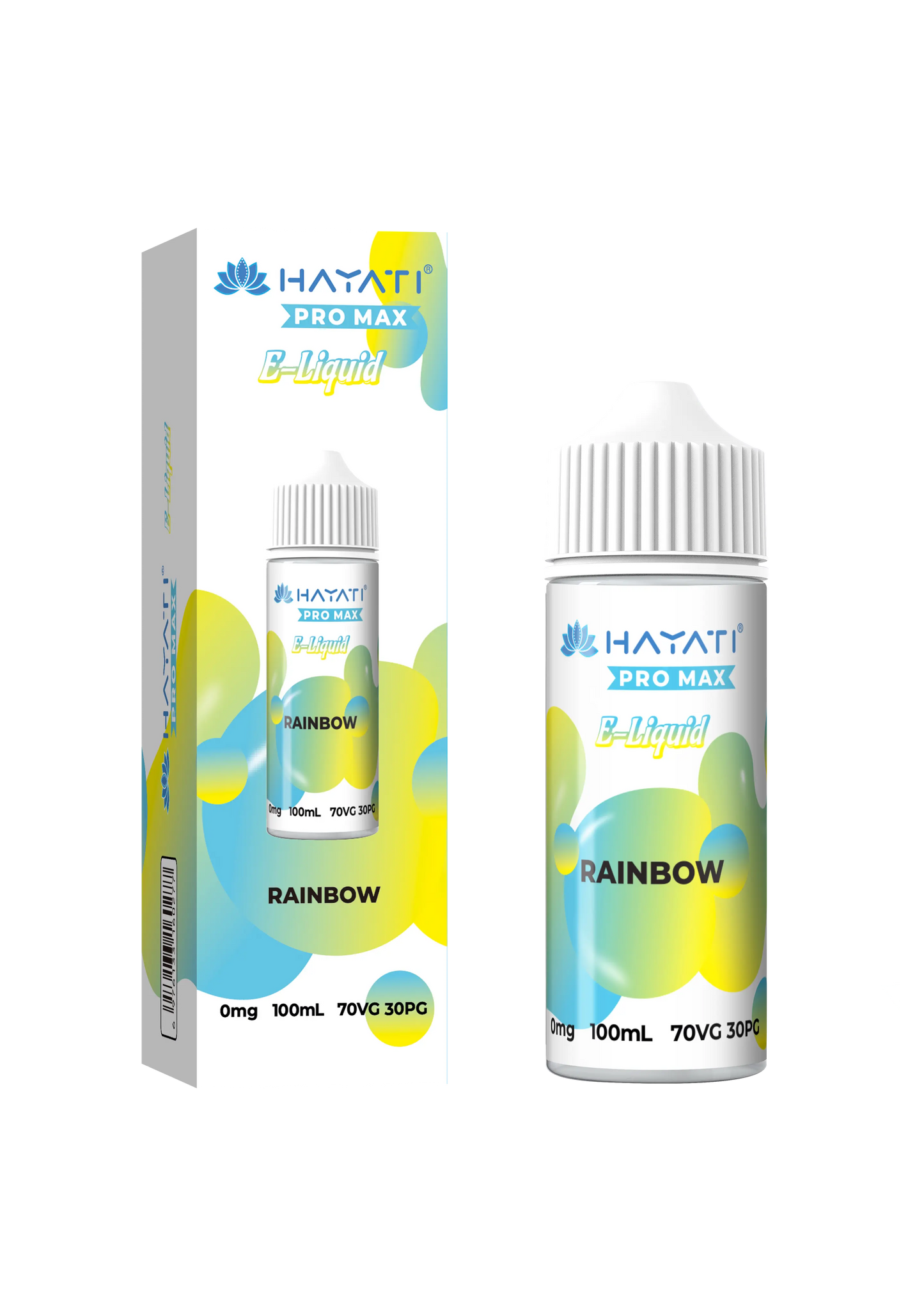 RAINBOW HAYATI PRO MAX E-LIQUID 100ML NO NICOTINE