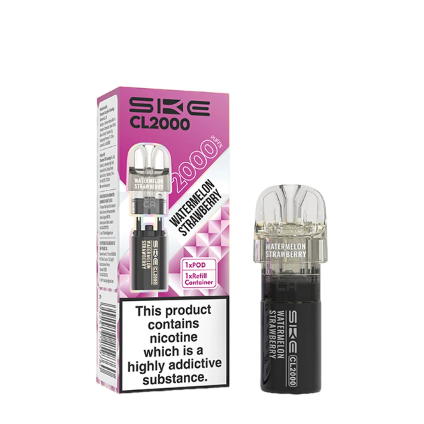 SKE Crystal CL2000 Prefilled Pods