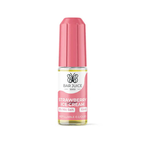 Bar Juice 5000 Strawberry Ice Cream Nic Salt Vape juice 10ml