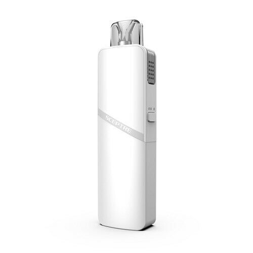 Innokin Sceptre Pod Kit in White – 2ml refillable tank with 1400mAh built-in battery for reliable all-day vaping.