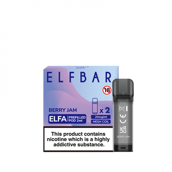 BERRY JAM ELF BAR ELFA PREFILLED POD