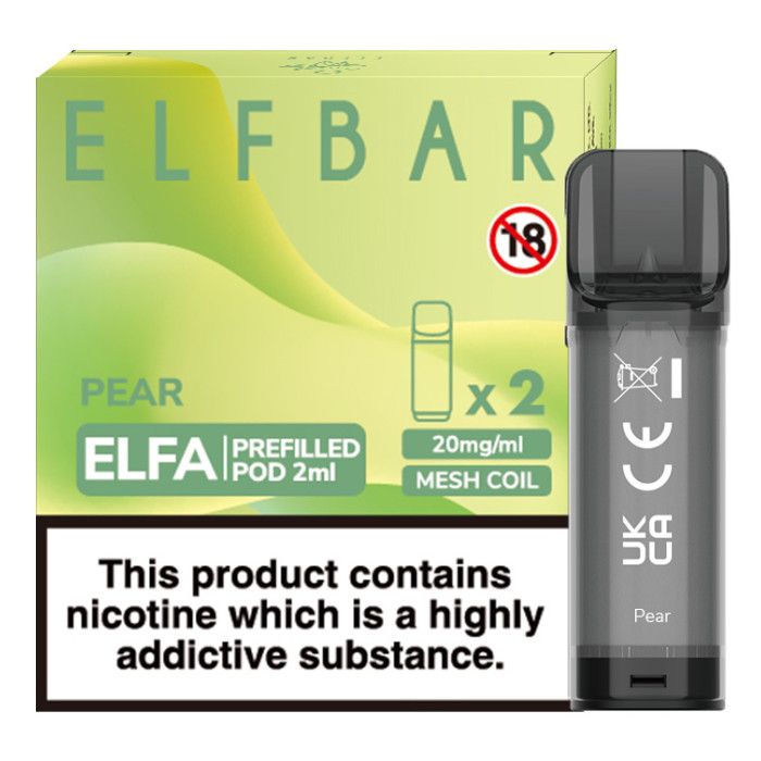 PEAR ELF BAR ELFA PREFILLED POD