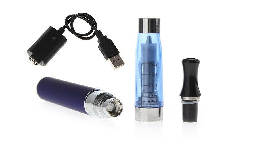 Quick Start Kit with EGO CE4 e-cigarette and 650mAh battery, ideal for beginner vapers.
