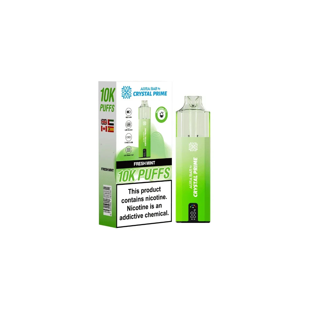 Aura Bar Crystal Prime 10K Prefilled Pod Kit