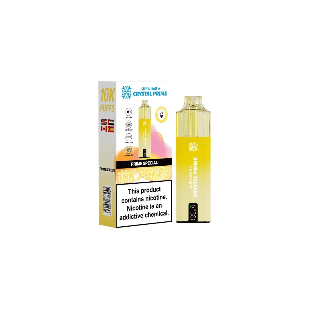 Aura Bar Crystal Prime 10K Prefilled Pod Kit