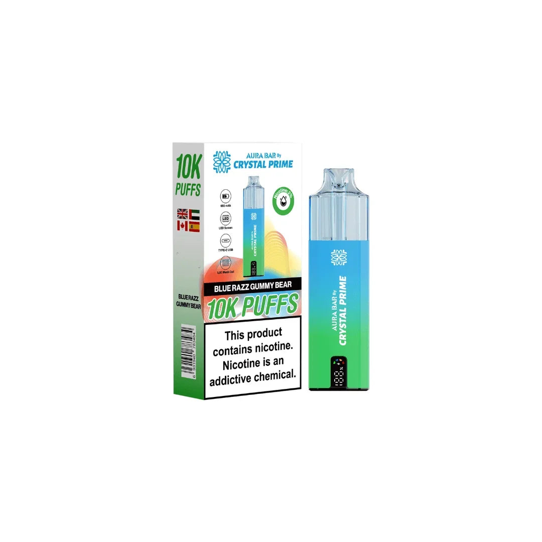 Aura Bar Crystal Prime 10K Prefilled Pod Kit