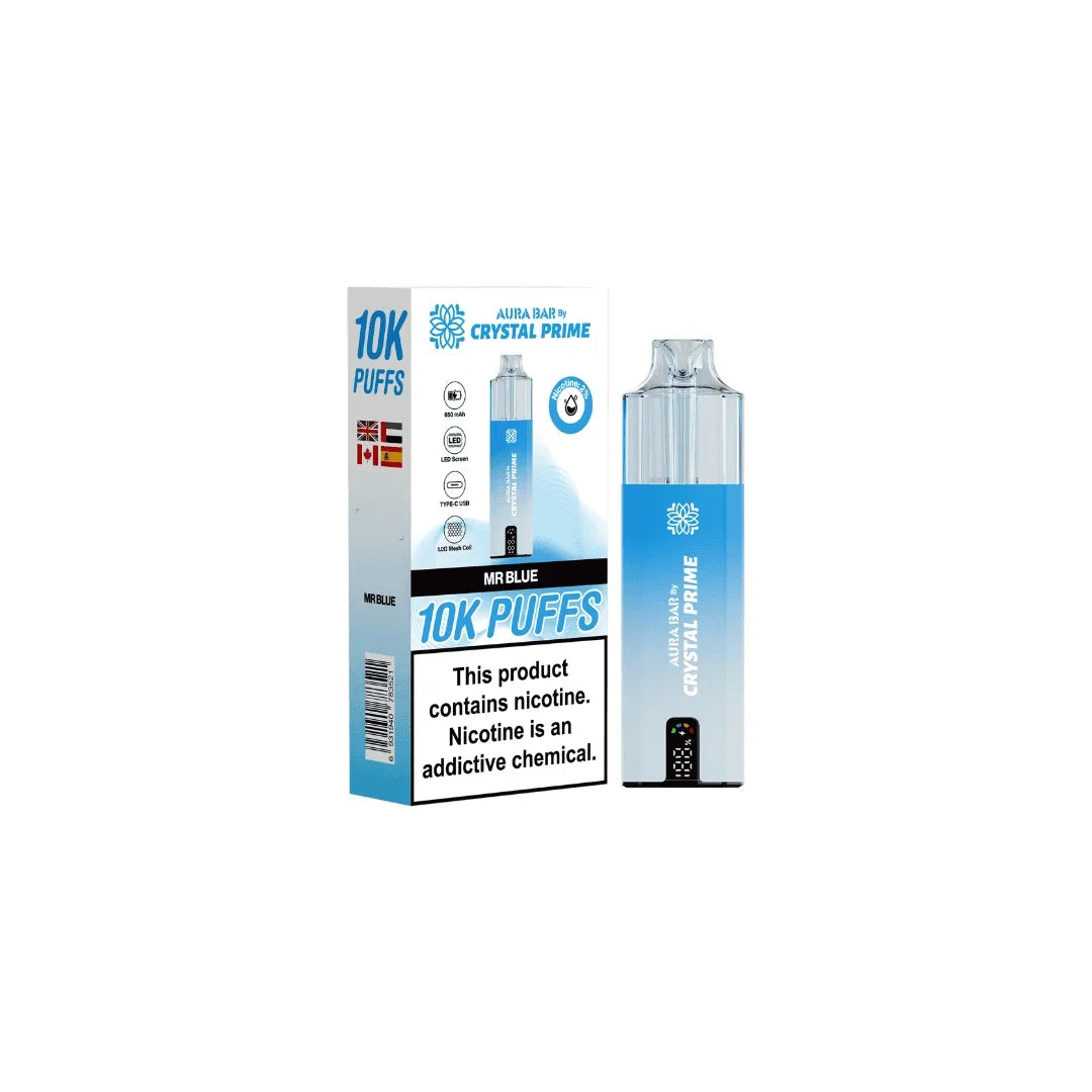 Aura Bar Crystal Prime 10K Prefilled Pod Kit