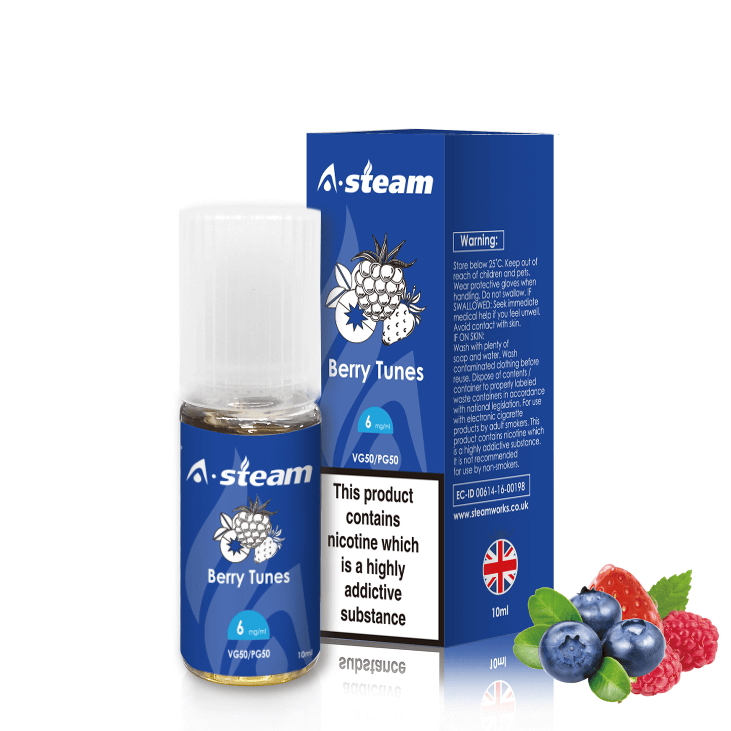 A-Steam E Liquid 10ml Vape Juice - Pack of 20 Bottles