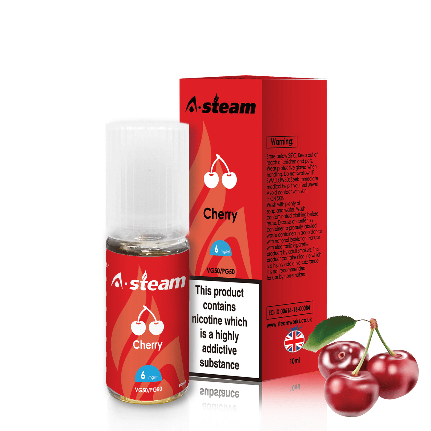 A-Steam E Liquid 10ml Vape Juice - Pack of 20 Bottles