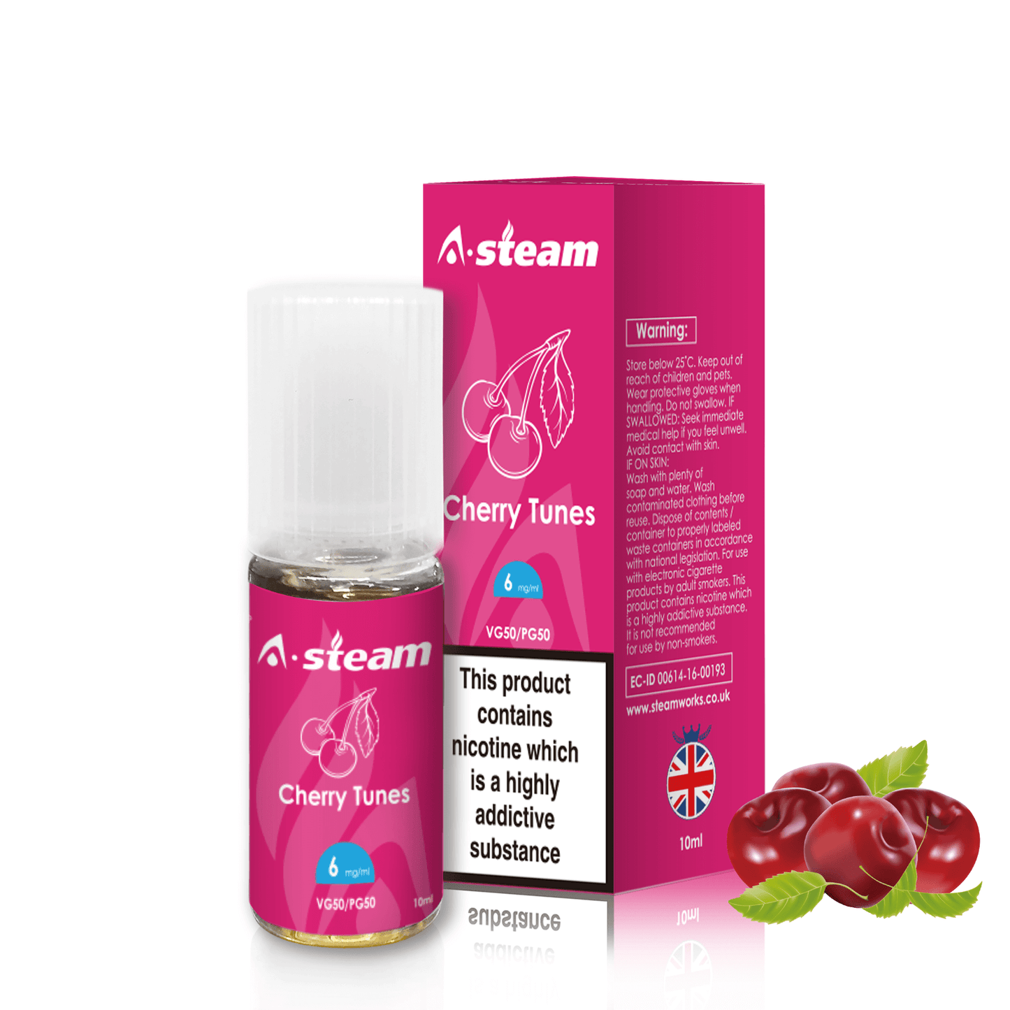 A-Steam E Liquid 10ml Vape Juice - Pack of 20 Bottles