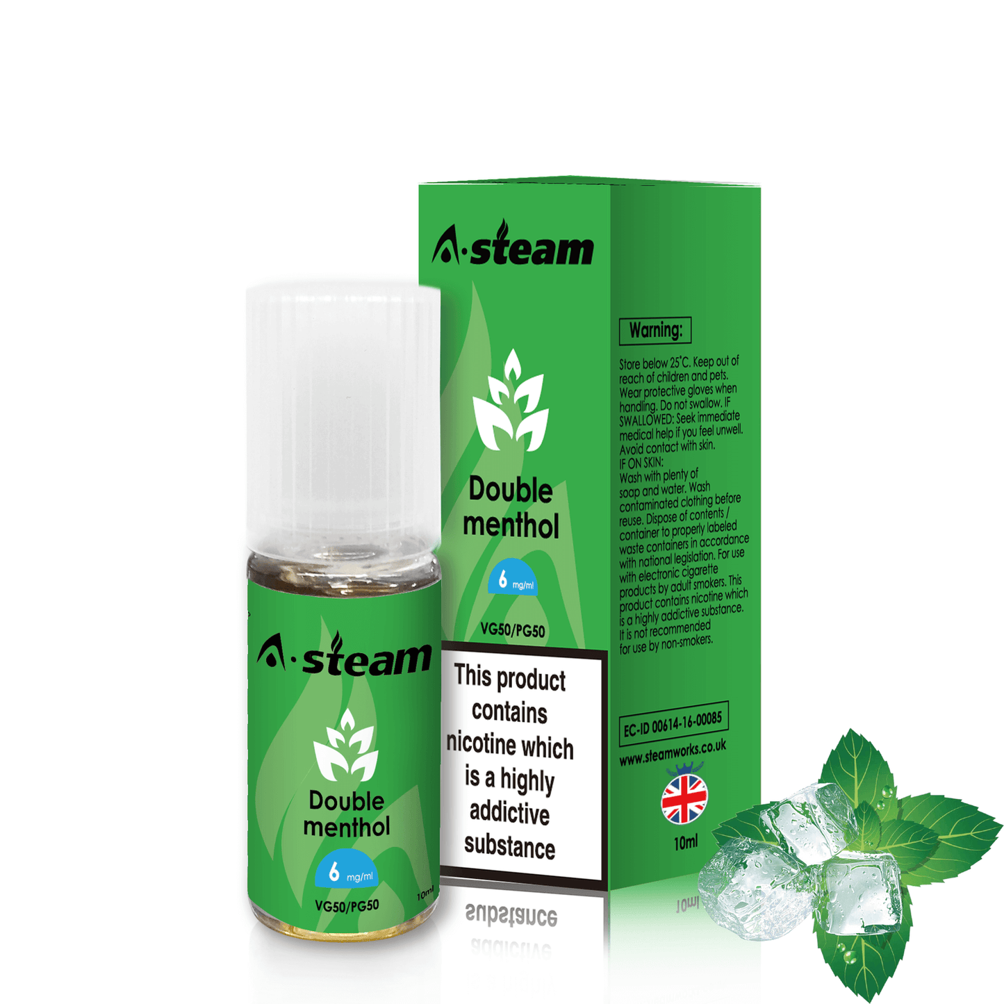 A-Steam E Liquid 10ml Vape Juice - Pack of 20 Bottles