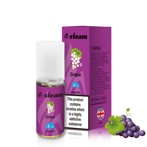A-Steam E Liquid 10ml Vape Juice - Pack of 20 Bottles