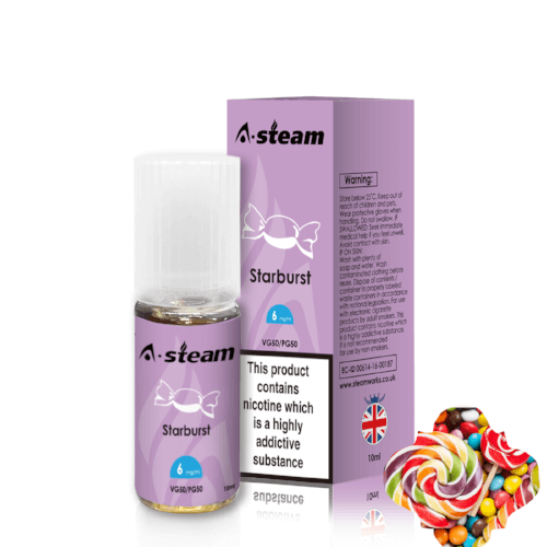 A-Steam E Liquid 10ml Vape Juice - Pack of 20 Bottles