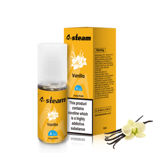 A-Steam E Liquid 10ml Vape Juice - Pack of 20 Bottles