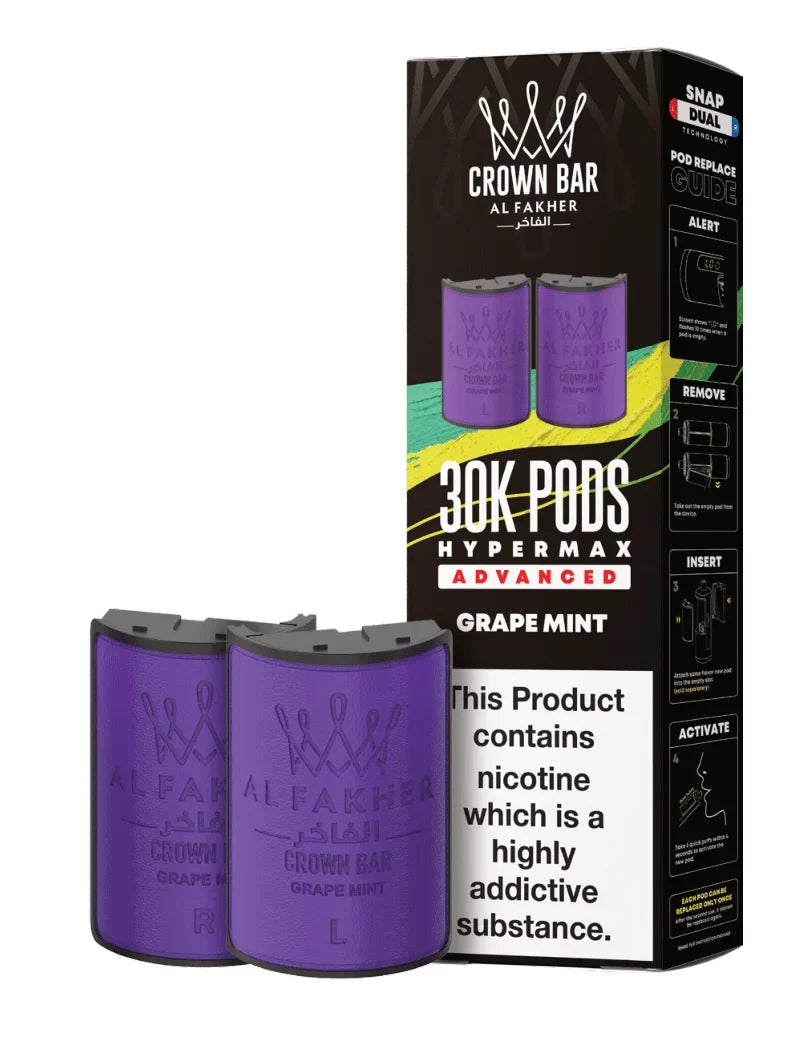 Al Fakher Hypermax 30K Prefilled Pods