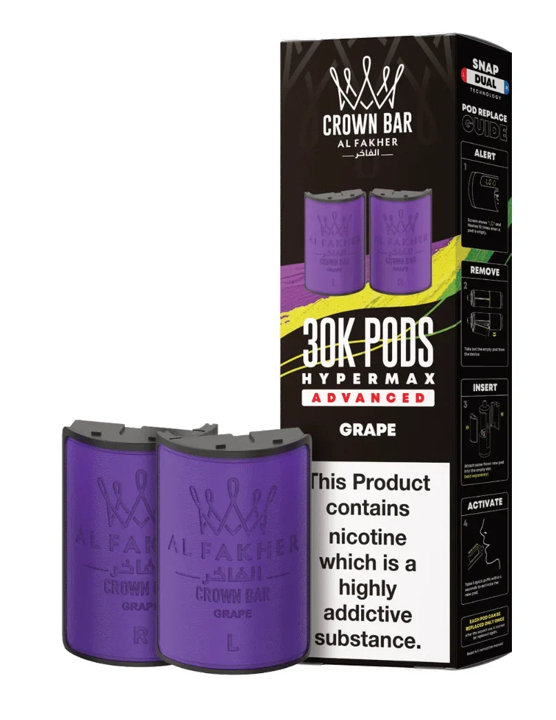 Al Fakher Hypermax 30K Prefilled Pods