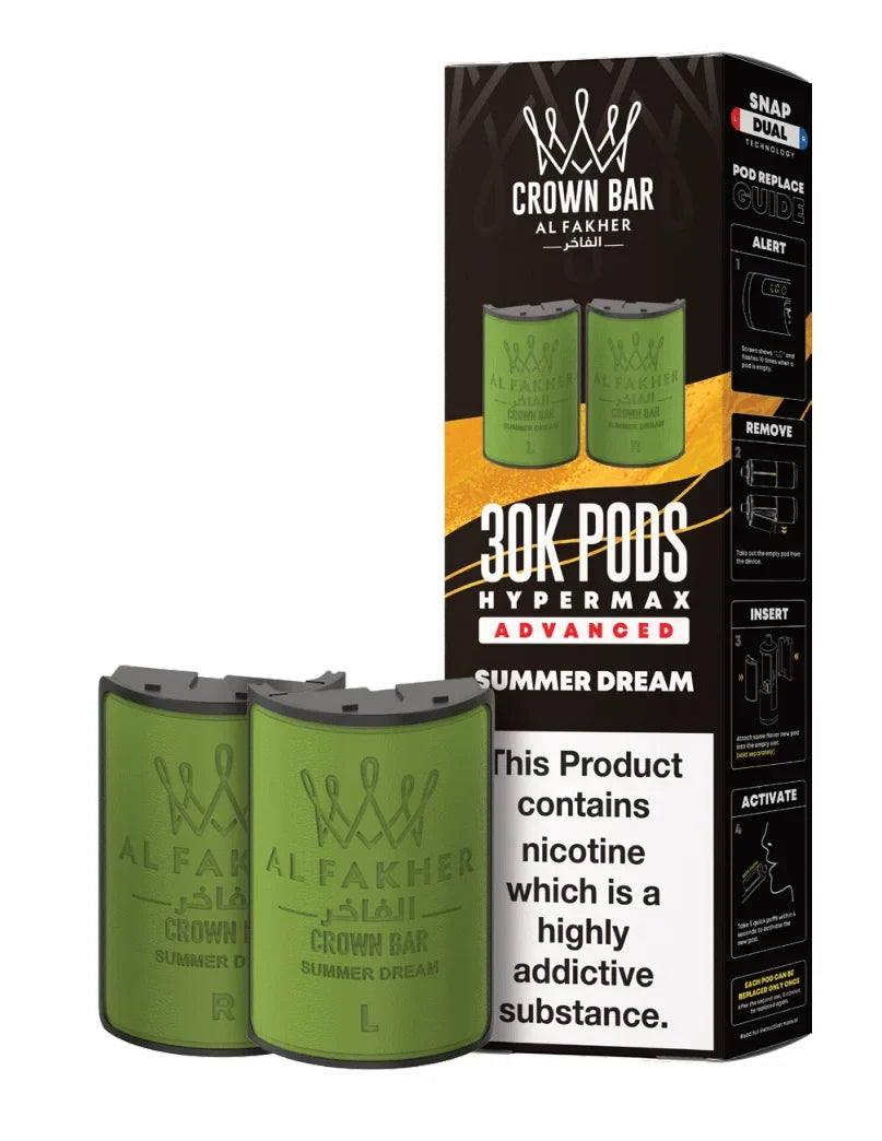 Al Fakher Hypermax 30K Prefilled Pods