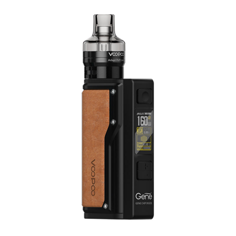Genuine Voopoo ARGUS GT 160W vape kit in Retro, featuring a powerful 160W output, ergonomic design, and advanced chipset for precise vaping control