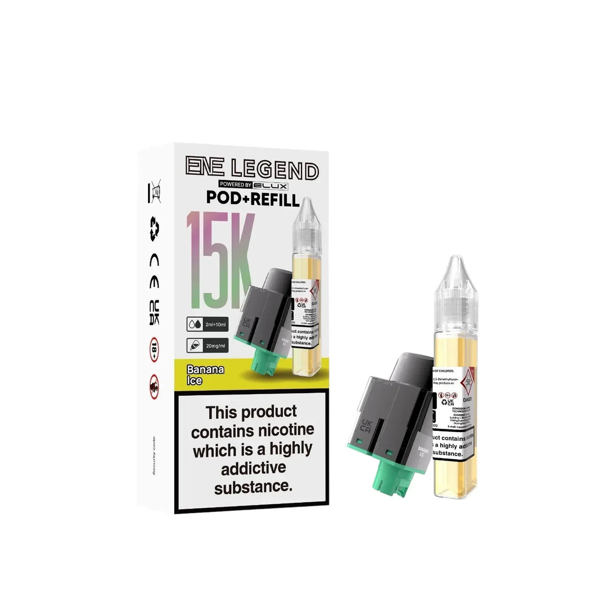 Elux ENE Legend 15K Prefilled Pods