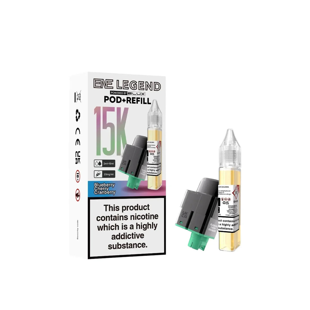 Elux ENE Legend 15K Prefilled Pods