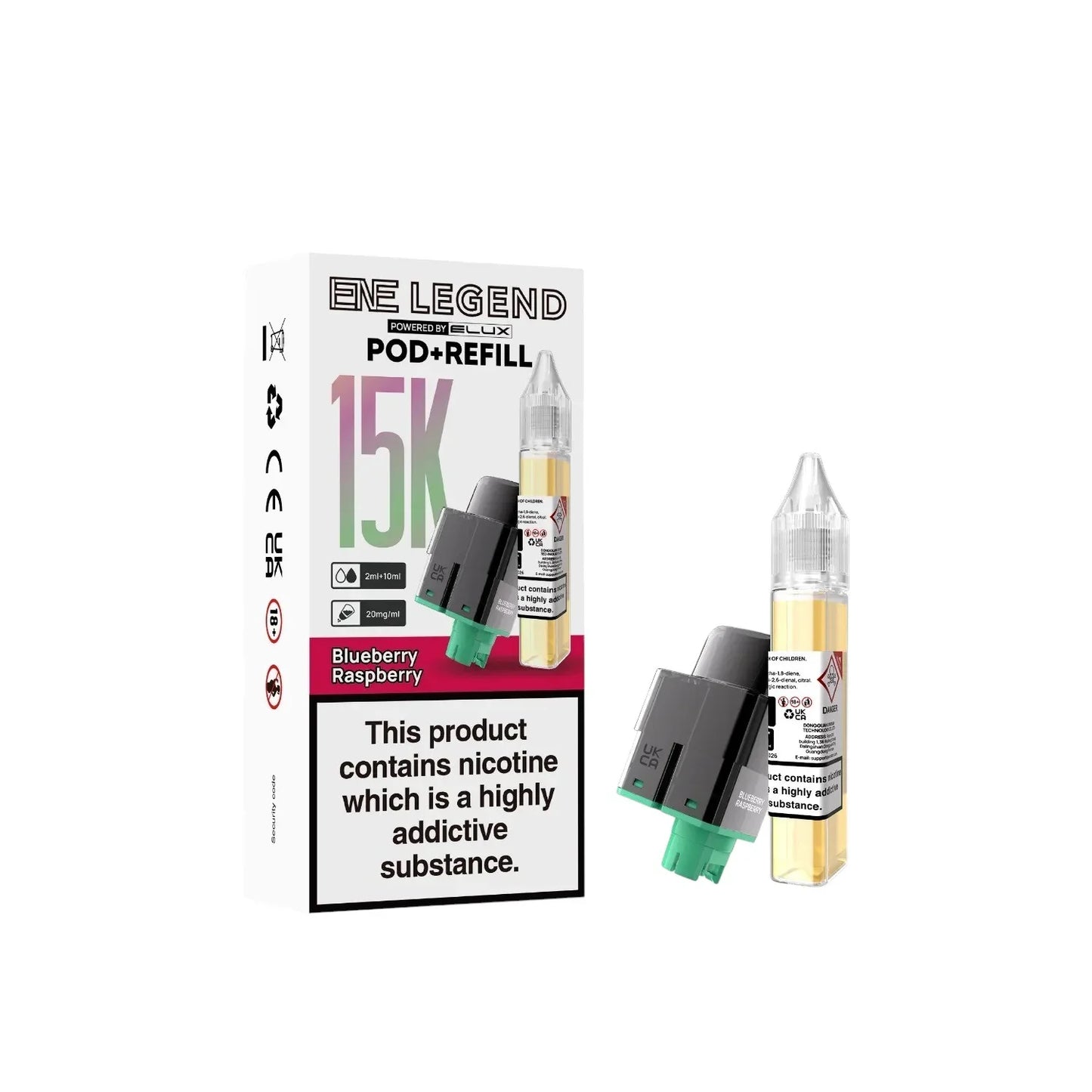 Elux ENE Legend 15K Prefilled Pods