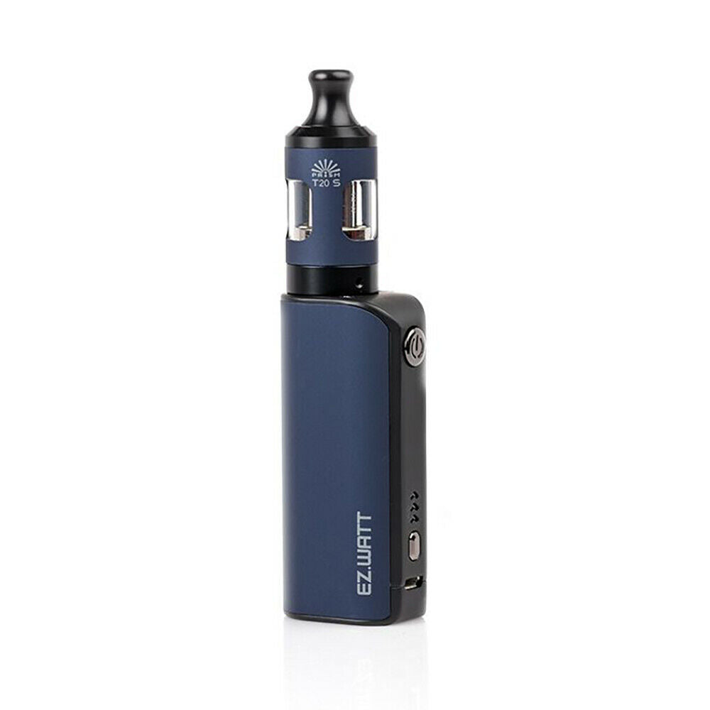 Innokin EZ Watt 35W Mod Starter Kit in Blue – a compact and stylish device offering adjustable wattage, long-lasting battery, and smooth flavor delivery for both MTL and DTL vaping.