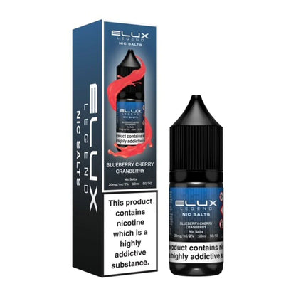 Elux Legend Nic Salt 10ml E Liquid 10mg | 20mg 50/50 VG/PG