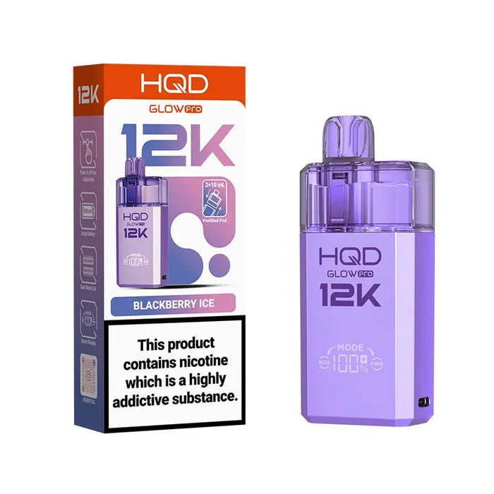 HQD Glow Pro 12K Prefilled Pod Kit