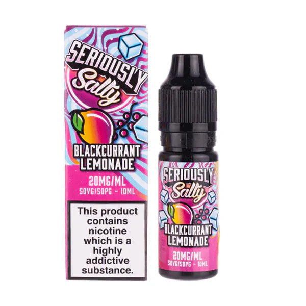 Seriously Salty Blackcurrant Lemonade Nic Salt E-Liquid