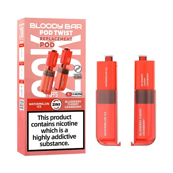 Bloody Bar Pod Ultra Twist 20K Prefilled Replacement Pods