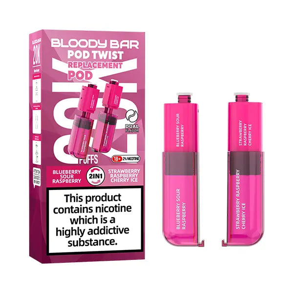 Bloody Bar Pod Ultra Twist 20K Prefilled Replacement Pods