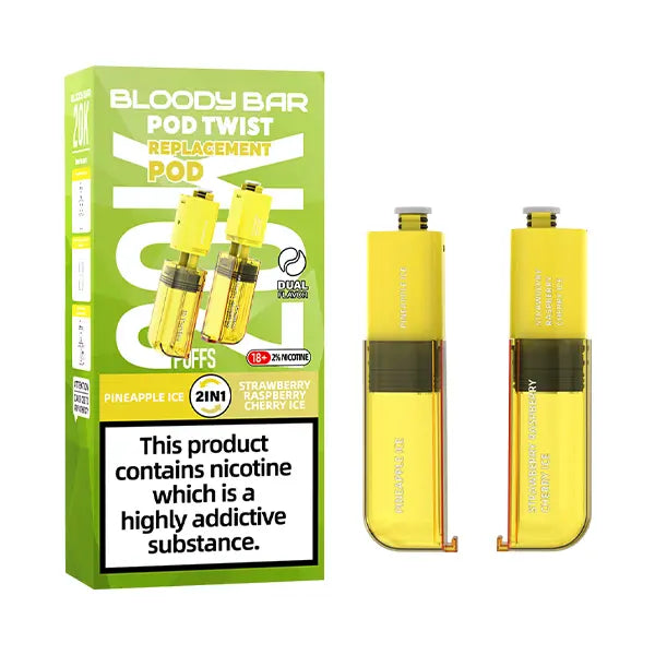 Bloody Bar Pod Ultra Twist 20K Prefilled Replacement Pods