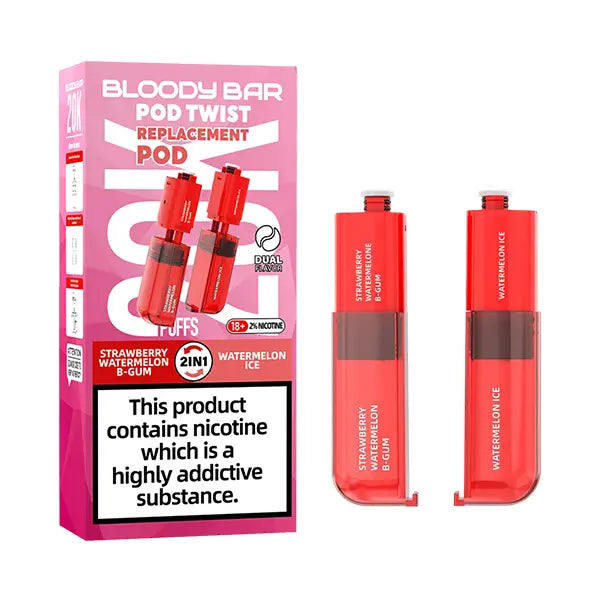 Bloody Bar Pod Ultra Twist 20K Prefilled Replacement Pods