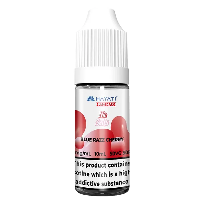 Hayati Pro Max Blue Razz Cherry Nic Salt Vape Juice