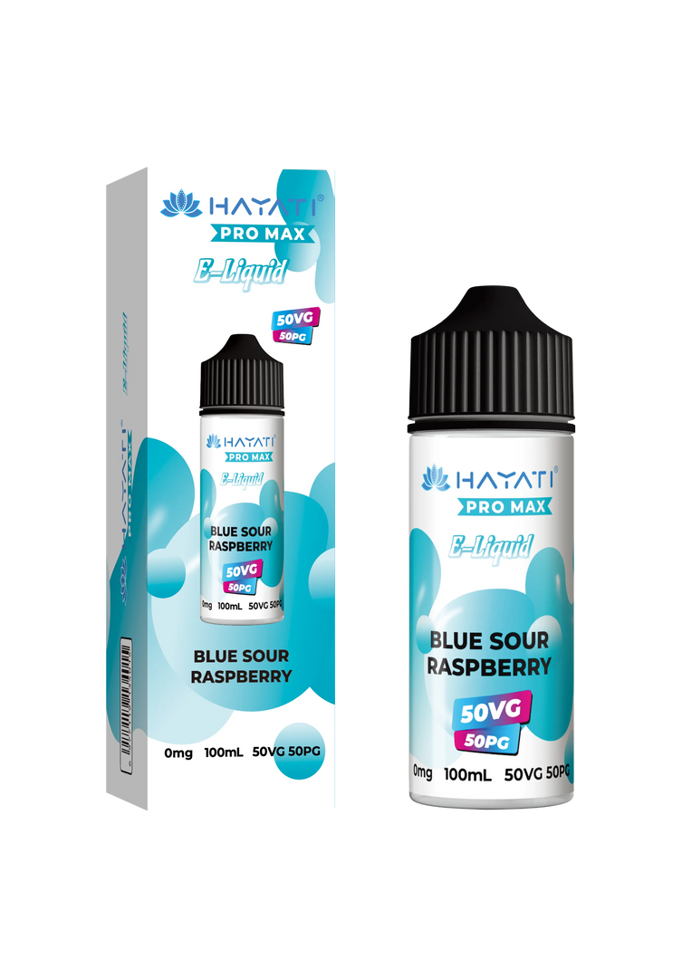 BLUE SOUR RASPBERRY HAYATI PRO MAX E-LIQUID 100ML