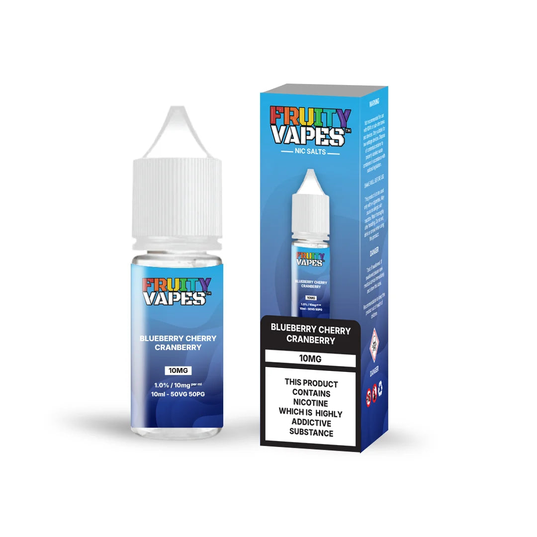 Fruity Vapes Nic Salt 10ml Vape Juice