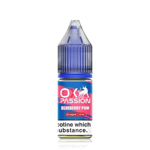 10x Blueberry Pom OXVA Ox Passion Nic Salt 10ML E-Liquid