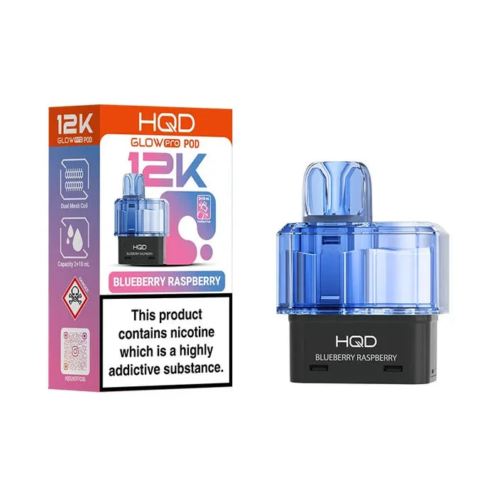 HQD Glow Pro 12K Prefilled Pods