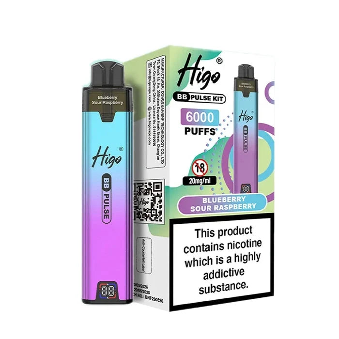 Higo BB Pulse 6000 Puffs Prefilled Pod Kit