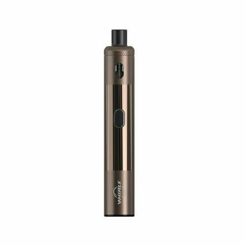 Uwell Whirl S vape kit in Coffee, featuring 1450mAh battery, 2ml refillable tank, or pack of 4 replacement coils.