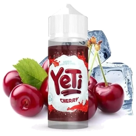Cherry YETI 100ML E-Liquid - Fruity Ice Cold Series 70VG/30PG 0mg/ml