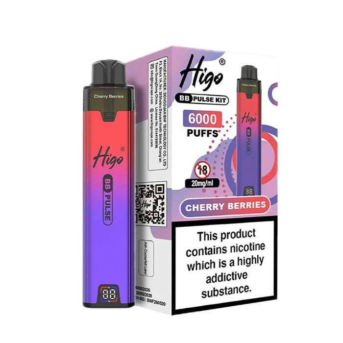 Higo BB Pulse 6000 Puffs Prefilled Pod Kit