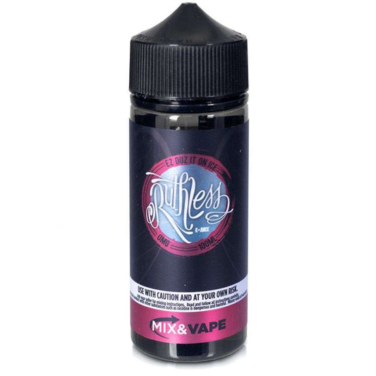 EZ Duz It On Ice Ruthless 100ml E-Liquid 0mg Cloud Chaser Vape Juice